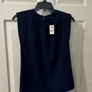Express Women's Dark Blue Blouse